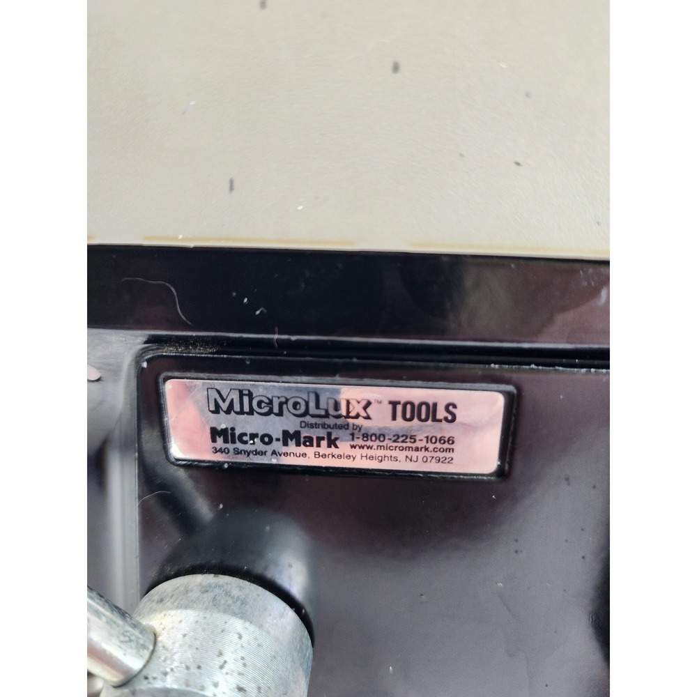 MicroLux Micro-Mark Miniature Drill Press with X-Y Table Vise and Coolant Tank - Picture 6 of 15